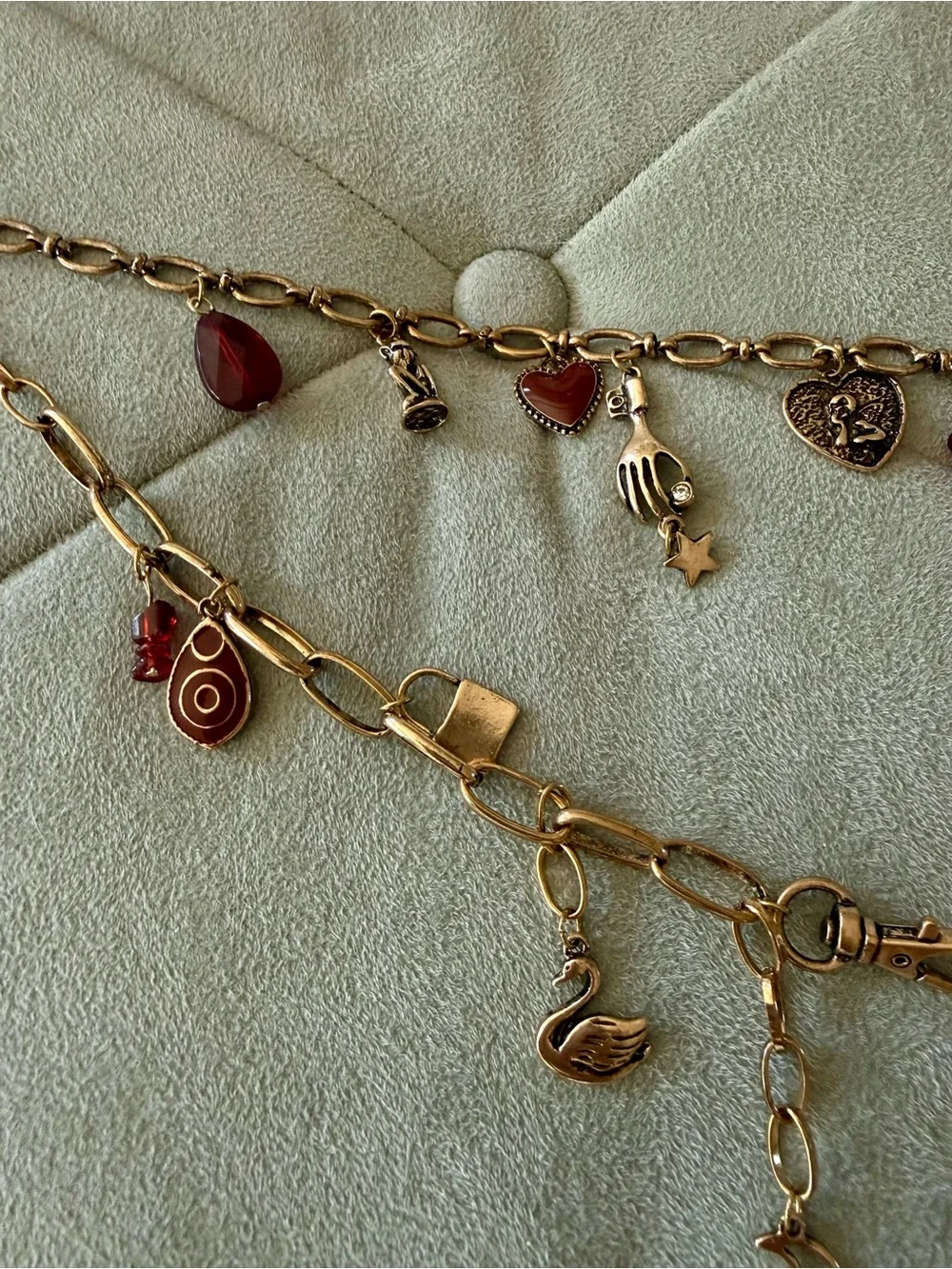 NWOT 👼 Free People 👼 Maxamillion Layered Charm Necklace